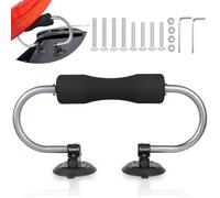 Kayak Roller, Kayak Load Assist with Heavy Duty Pumping Suction Cup, Kayak Roof Roller Loader Mount for Car SUV, Two Adjustable Angle Mounted