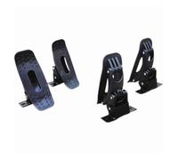 Kayak Roof Rack Saddle Mounts for Cars, Trucks & SUV | Universal J-Cradle Canoe Carrier for Cross Bars | Padded Hull Support with Anti-Sway Straps & Locking Knobs OZCCH