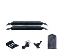 Kayak-Roof Rack,Soft Roof Rack Pads - For Surfboard/Ski/Kayak Paddle Board/Luggage Carrier System - 4 Tie Down Straps+2 Tie Down Rope+2 Quick Release Buckles(1)