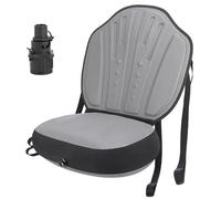 Kayak Seat [Detachable] - Paddle Board Seats with Back Support Adjustable Seat for Paddle Board | Inflatable Paddle Board Accessories & Kayak Accessories | Cushioned Seat with Sturdy Straps