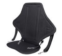 Kayak Seat with Back Support, Adjustable Nylon Canoe Seat with Snap Hooks & Storage Bag, Paddle Board Accessory
