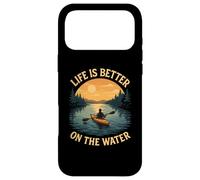 Kayak Shirt Canoeing Lake Sunset Paddling Nature Camping Tee Case for iPhone 17 Pro Max