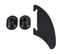 Kayak Skeg Tracking Fin Enhance Stability Improve Tracking Lightweight Portable Black Watershed