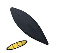 Kayak Storage - Oxford Cloth Cockpit Cover Shield | Adjustable Canoe Protector with Elastic Edges, Dustproof UV-Resistant Barrier for Indoor Outdoor Rack Garage Boat Shelter