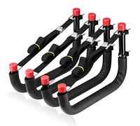 Kayak Storage Racks, 39.5CM Wall Mount Garage Storage Hooks for Kayaks, SUP, Paddle Boards and Surfboards, Heavy Duty Hangers with Lashing Straps, Each Hook can Hold up 45KG (26.5cm x 39.5cm)