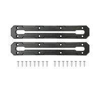 Kayak Track,Low Profile Kayak Track,Self-Assembly Gear Track,Low Profile Mounting Rail,easy to Install for Fishing Rod Holder,Rail Mount Accessories for M