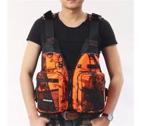Kayak Vest with Multiple Pockets, Adjustable Straps and Reflective Strips, Kayak Vest for Kayaking Fishing Boating Canoeing Sailing Water Sports