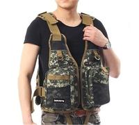 Kayak Vest with Multiple Pockets, Adjustable Straps and Reflective Strips, Kayak Vest for Kayaking Fishing Boating Canoeing Sailing Water Sports