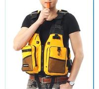 Kayak Vest with Multiple Pockets, Adjustable Straps and Reflective Strips, Kayak Vest for Water Sports Fishing Boating Sailing Canoeing, Adult Sizes