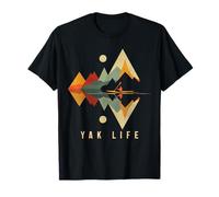 Kayak Vintage Retro Mountains Canoe Kayak Kayak Kayak T-Shirt
