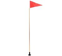 Kayak Visibility Flag - Rail Mount Flagpole | Kayak Visibility Kit | DIY Accessories Made of Aluminium Alloy for Canoe, Boat, Dinghy, Sea Safety, Open Water Fishing