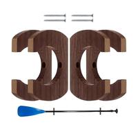 Kayak Wall Mount - Paddle Hook 135g Wooden Set | Sturdy Storage Box Natural Design Storage Box for Rowing Orders for Fishing Huts in Canoe for AP