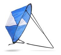 Kayak Wind Sail, Downwind Foldable Sail for Canoe and Rowing Boat, Lightweight Portable Storage Rack