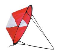 Kayak Wind Sail Foldable Downwind Paddle Board Sail for Inflatable Boats Canoes Red, downwind paddle