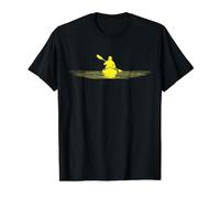 Kayaker Touring Kayak Paddling Sea Kayaking Value Graphic T-Shirt, Men, Black, L