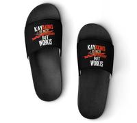 Kayaking Is Not Voluntary But Work Is Unisex Shower Slippers Non Slip Slides Bathroom Beach Pool Sandals