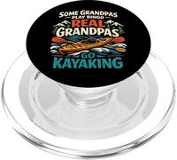 Kayaking Kayak Grandpa Some Grandpas Play Bingo Real PopSockets PopGrip for MagSafe