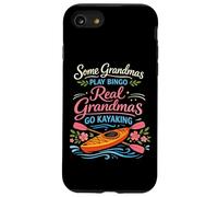 Kayaking Kayak Granny Grandma Some Grandmas Play Bingo Real Case for iPhone SE (2020) / 7/8