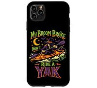 Kayaking Kayak Halloween Witch My Broom Broke Now I Ride A Case for iPhone 11 Pro Max