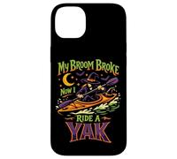 Kayaking Kayak Halloween Witch My Broom Broke Now I Ride A Case for iPhone 14 Plus