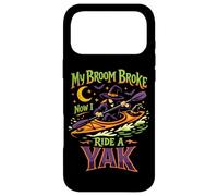 Kayaking Kayak Halloween Witch My Broom Broke Now I Ride A Case for iPhone 17 Pro Max