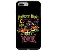 Kayaking Kayak Halloween Witch My Broom Broke Now I Ride A Case for iPhone 7 Plus/8 Plus
