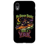 Kayaking Kayak Halloween Witch My Broom Broke Now I Ride A Case for iPhone XR