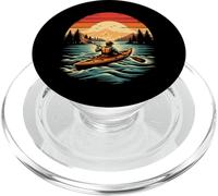 Kayaking Kayak Retro Vintage PopSockets PopGrip for MagSafe