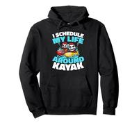 Kayaking Kayak - Yak Kayaker Pullover Hoodie