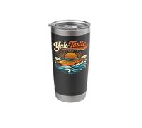 Kayaking Kayak Yak-Tastic Stainless Steel Insulated Tumbler