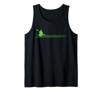 Kayaking Simple Kayaker Silhouette on Water for Kayakers Tank Top