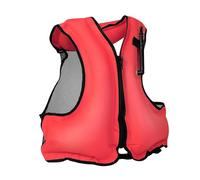 Kayaking Vest Inflatable High Visibility Compact Design for Jet Skiing Sailing Paddleboarding Water Sports(Red)