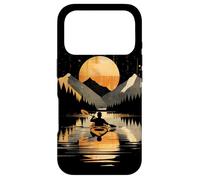 Kayaking Vintage Retro Mountains Canoe Canoeing Kayak Case for iPhone 17 Pro