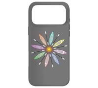 Kayaks and Paddles Around the Sun, Kayakers Mandala Design Case for iPhone 17 Pro Max