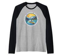 Kayaks Kayaker Adults-Paddle Canoes-Boating Kayaking Raglan Baseball Tee