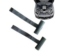 Kayaks Quick Hood Loops - Fast Canoe Tie Down Straps - Portable Kayak Transport Secure Lashing for Canoe Sedan SUV Truck Automotive Boat Vehicle