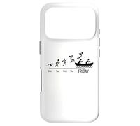 KAYAKS Weekend Kayaking Canoeist canoeing paddle canoes Case for iPhone 17 Pro