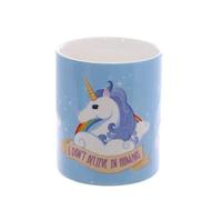 Kaycegifts Fun New Bone China Mug - Unicorn Mug I Dont Believe in Humans