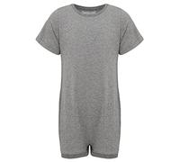 Kaycey Adaptive Clothing Adults - Short Sleeve Popper Vest Bodysuit Crotch Snap | Soft Cotton Tagless Sensory Undershirt | Special Needs Clothing Elderly, Dementia & Disabled