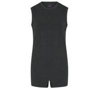 Kaycey Adaptive Clothing Adults - Sleeveless Popper Vest Bodysuit Crotch Snap Closure | Soft Cotton Tagless Sensory Undershirt | Special Needs Clothing Elderly, Dementia & Disabled
