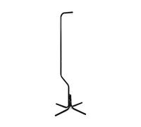 kaydeecee Stand for Hanging Bird Cage - Black 65" (165 cm) Tall Made from Tubular Steel for Birdcages fits in corner - Bonus Bird Swing