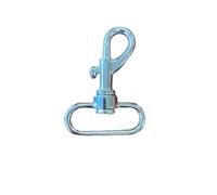 Kayes Textiles Swivel Clip Spring Hook 2 pk - To Fit 38mm Strap - Nickel