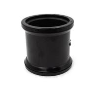 Kayflow 110mm Soil Pipe Fitting (S17) - Slip Coupler, Black