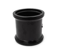 Kayflow 110mm Soil Pipe Fitting (S17) - Slip Coupler, Black