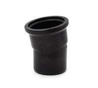 Kayflow 110mm Soil (S10) - 15 Deg Bend (Single Socket), Black
