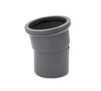 Kayflow 110mm Soil (S10) - 15 Deg Bend (Single Socket), Grey