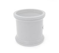 Kayflow 110mm Soil (S16) - Coupler, White