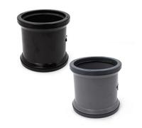 Kayflow 110mm Soil (S17) - Slip Coupler, Black