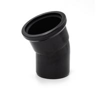 Kayflow 110mm Soil (S9) - 30 Deg Bend (Single Socket), Black