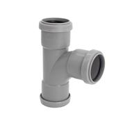 Kayflow 32mm Push-Fit 88° Swept Branch (Triple Socket) - Light Grey